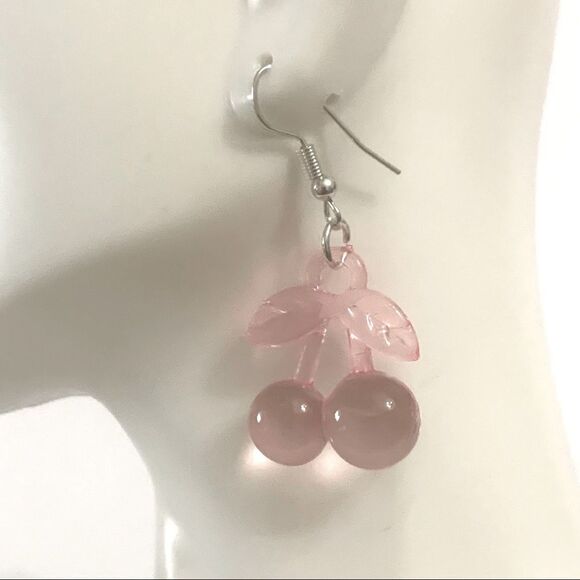 Cherry Statement Earrings - Picture 1 of 2